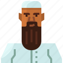 arab, avatar, man, muslim, person, profile, user 