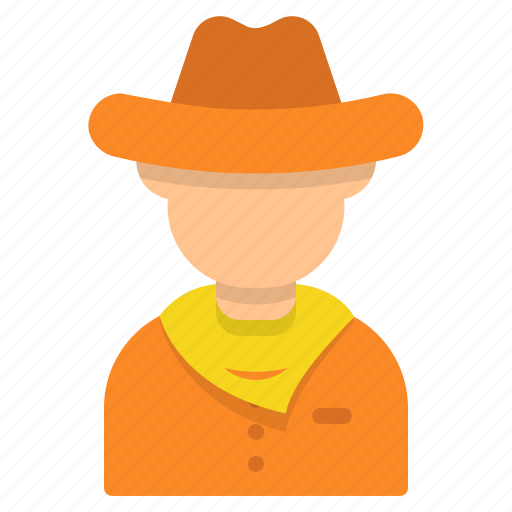 Cowboy, avatar, western, user, man, bandit, costume icon - Download on Iconfinder