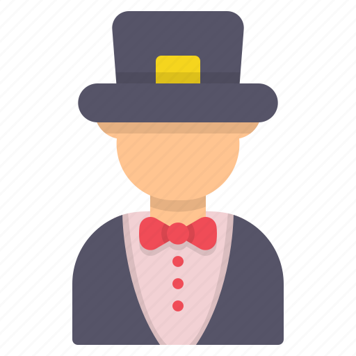 Avatar, enternainer, circus, man, artist, magician icon - Download on Iconfinder