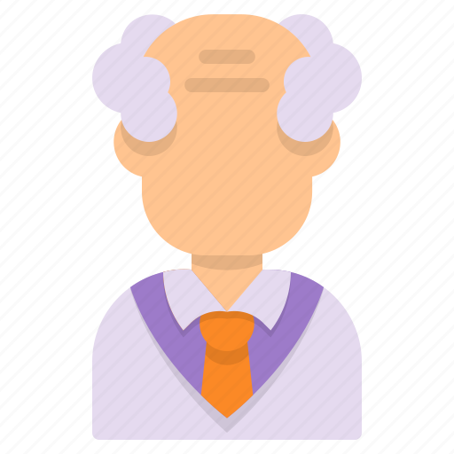 Professor, avatar, oldman, man, scientist, laboratory icon - Download on Iconfinder