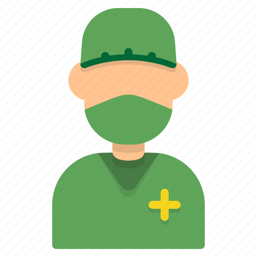 Surgeon, doctor, medical, man, mask, face, health icon - Download on Iconfinder