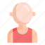 avatar, bald, user, male 