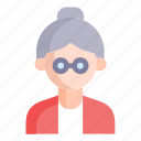 avatar, old, woman, female
