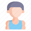 avatar, muscle, man, gym