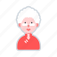 avatar, character, cheongsam, elder, grandmother 