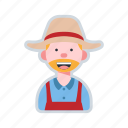 agriculture, avatar, character, farmer, worker
