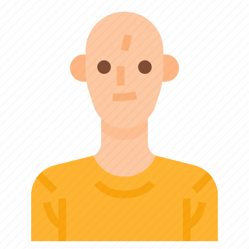 Avatar, bald, man, men, profile, shirt, user icon - Download on Iconfinder