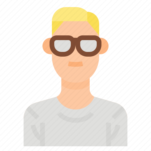 Avatar, glasses, man, men, profile, shirt, user icon - Download on Iconfinder