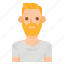avatar, beard, hipster, man, men, profile, user 