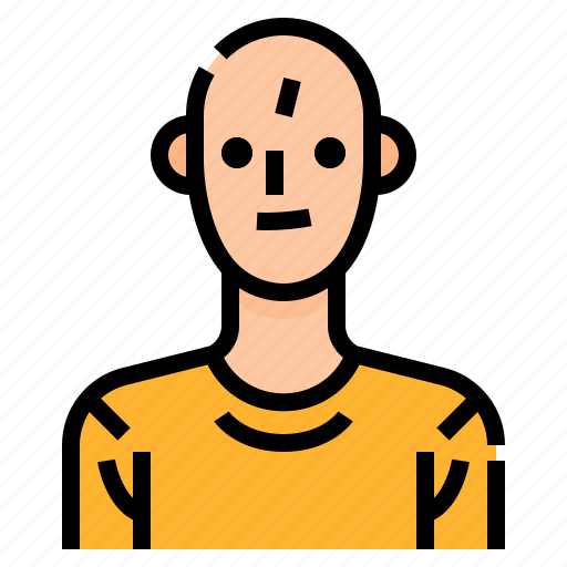 Avatar, bald, man, men, profile, shirt, user icon - Download on Iconfinder