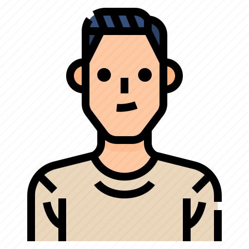 Avatar, man, men, profile, shirt, user, young icon - Download on Iconfinder