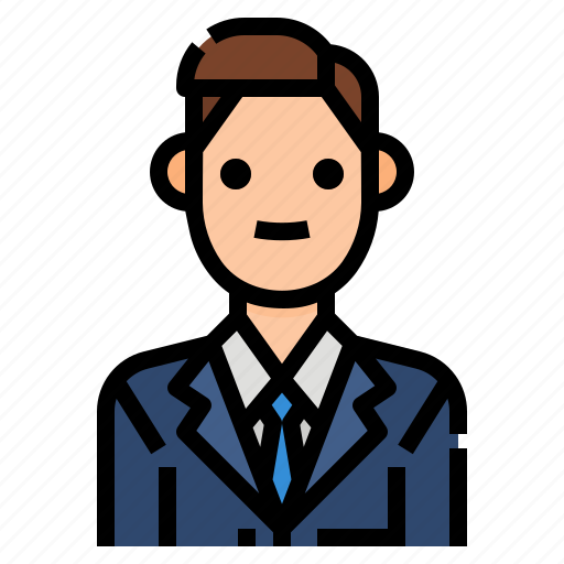 Avatar, businessman, male, man, men, profile, user icon - Download on Iconfinder