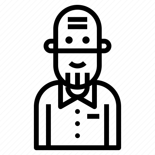 Man, old, senior, avatar icon - Download on Iconfinder