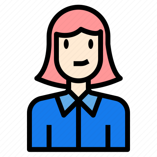 Avatar, girl, people, profile, user, woman, young icon - Download on Iconfinder