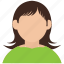 avatar, girl, user, woman 