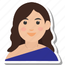 character, french, girl, happy, person, woman 