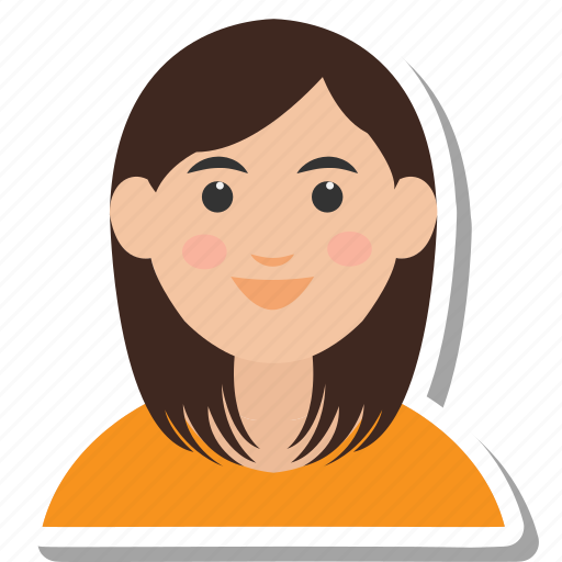 Character, french, girl, happy, person, woman icon - Download on Iconfinder