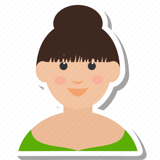 Character, french, girl, happy, person, woman icon - Download on Iconfinder