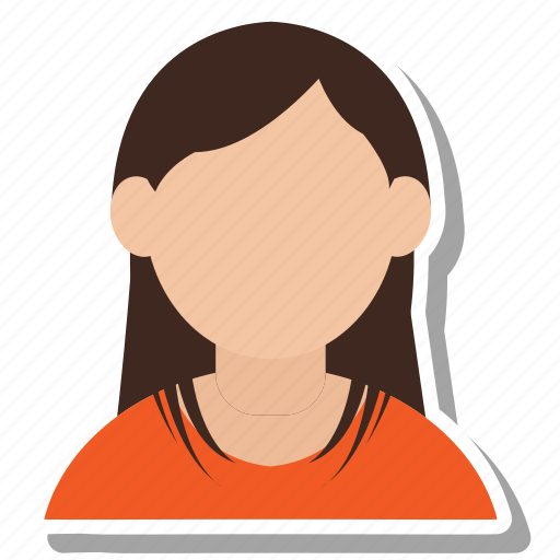 Woman, face, girl, hair icon - Download on Iconfinder
