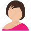avatar, female, girl, user, woman 