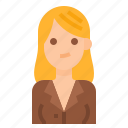 avatar, business, hair, long, parting, woman, women 