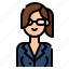 avatar, business, glasses, woman, women 