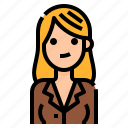avatar, business, hair, long, parting, woman, women 