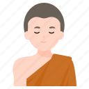 monk, religion, buddha, buddhist, meditation, buddhism, goodness