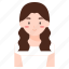 woman, bride, wedding, love, avatar, card, invitation 