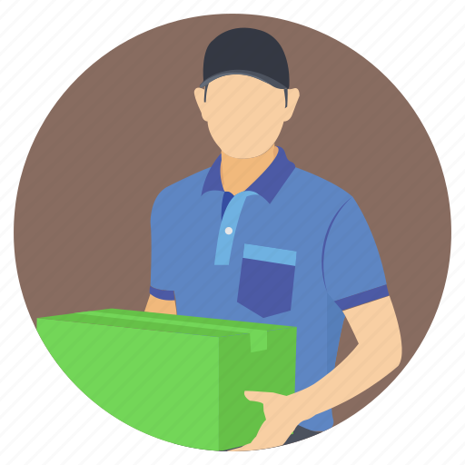 Delivering goods, delivering items, delivery man, package delivery, packaging service icon - Download on Iconfinder