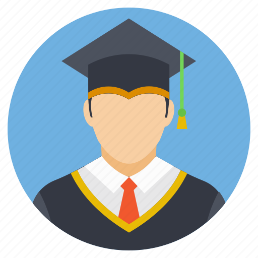 College student, degree awarding, graduate student, graduation ceremony, graduation outfit icon - Download on Iconfinder