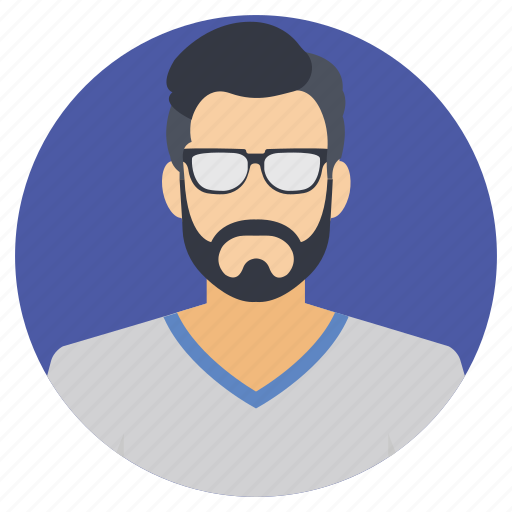 Fashionable model, male model, man with beard, man with glasses, stylish man icon - Download on Iconfinder