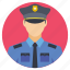 avatar of police officer, officer on call, police officer, policeman, policeman profile 