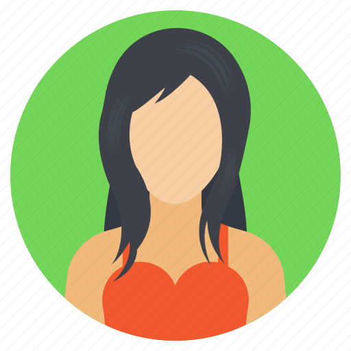 Female profile, high school party, high school student, party dress up, prom night dress icon - Download on Iconfinder