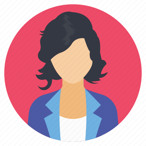 Company secretary, female profile, office employee, office job, woman avatar icon - Download on Iconfinder