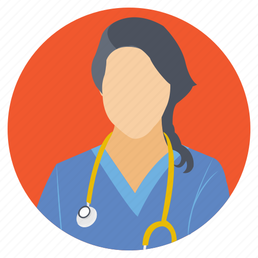 Doctor profile, female md, female surgeon, medical expert, medical student icon - Download on Iconfinder