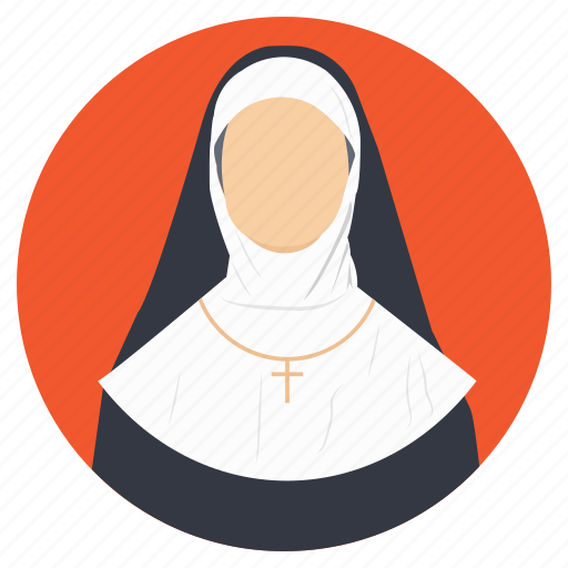 Christian, female figure, nun, religious figure, spiritual guide icon - Download on Iconfinder