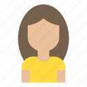 avatar, female, girl, human, person, user, woman