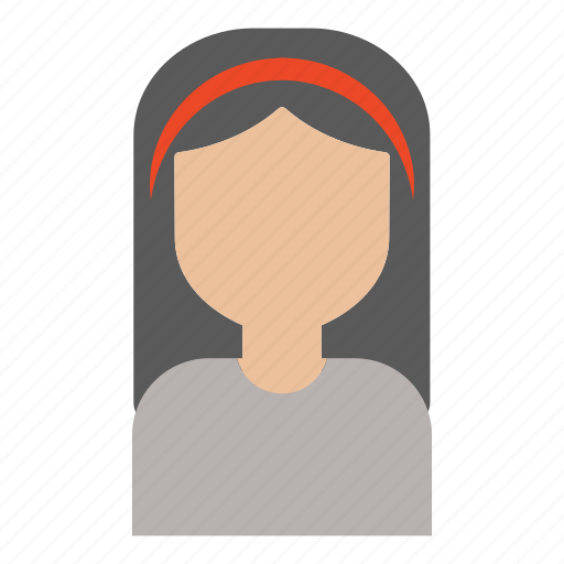Avatar, dark hair, female, human, person, user, woman icon - Download on Iconfinder