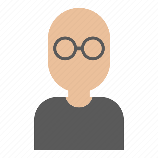 Avatar, bald, glasses, man, old man, person, user icon - Download on Iconfinder