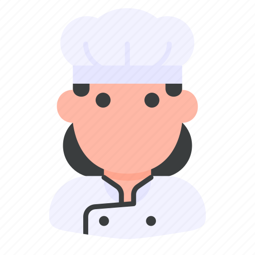 Chef, cook, cooker, professional, social, user, woman icon - Download on Iconfinder