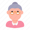 avatar, elder, elderly, grandmother, old woman, people, woman