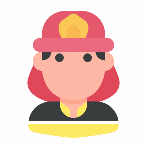 Avatar, firefighter, fireman, job, people, profession icon - Download on Iconfinder