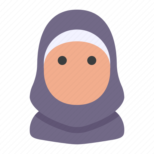 Avatar, hijab, islam, islamic, muslim, people, woman icon - Download on Iconfinder