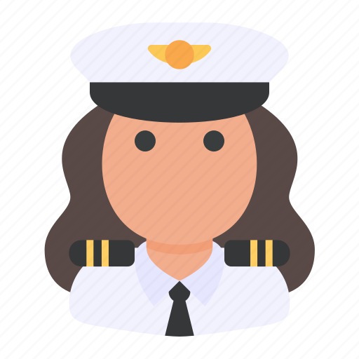 Avatar, pilot, professional, user, woman icon - Download on Iconfinder