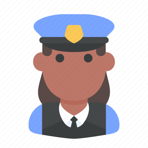 Avatar, guard, police, policewoman, professional, woman icon - Download on Iconfinder