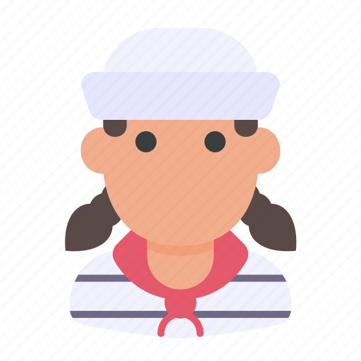 Avatar, crew, professional, sailor, woman icon - Download on Iconfinder