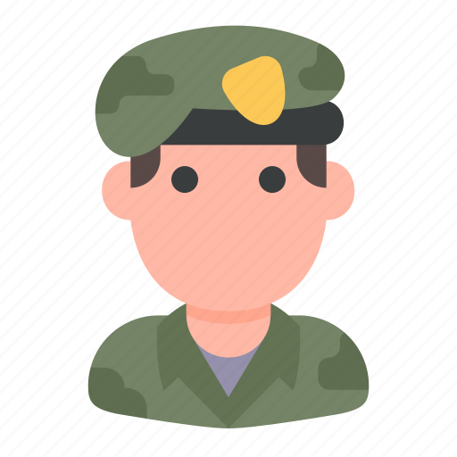 Army, job, man, professional, soldier, war icon - Download on Iconfinder