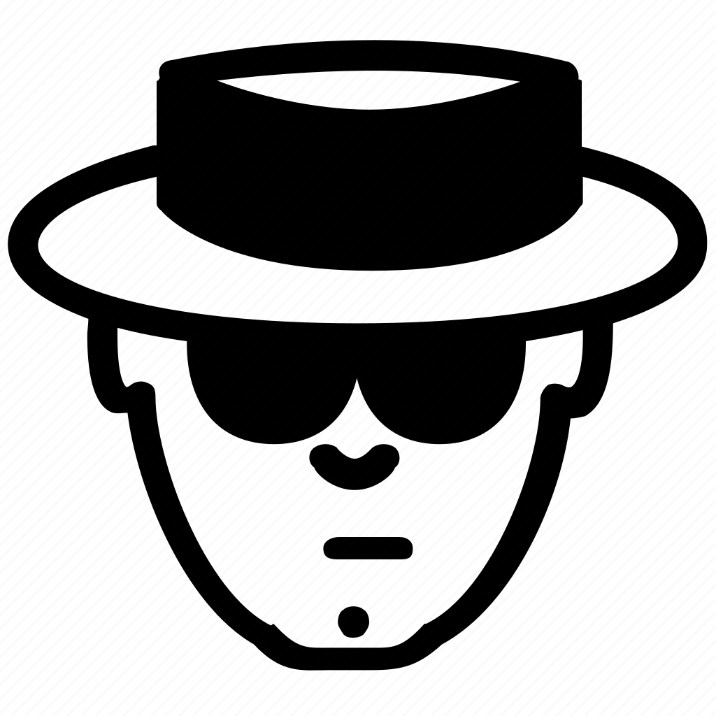 Suspicious, avatar, emoticon, hat, sunglasses, user icon - Download on ...