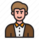 avatar, businessman, profile, man, male